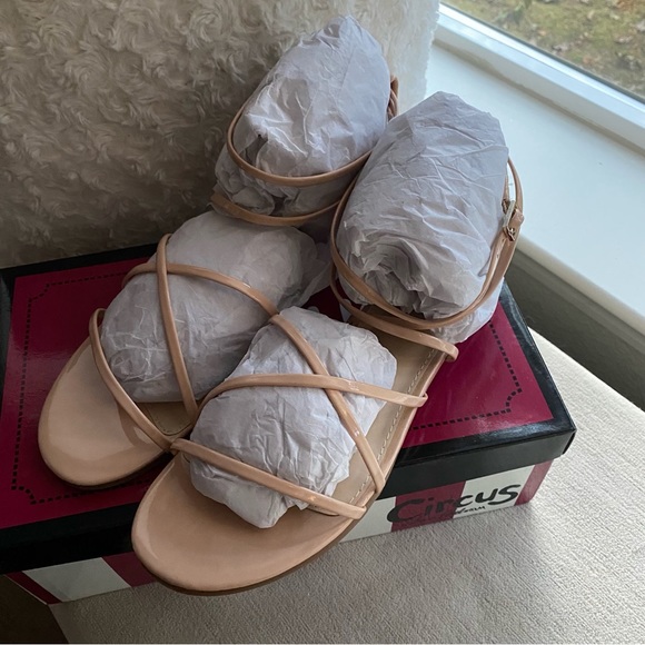 Woman’s Circus by Sam Edelman Bonita Nude Sandals SZ 9 NWT - Picture 4 of 12